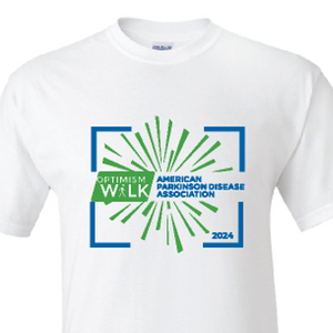 You have earned an APDA Optimism Walk Shirt - Congratulations!